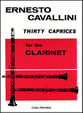 30 CAPRICES P.O.P. CLARINET cover